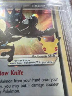 2021 POKEMON SWSH BLACK STAR PROMO #144 GRENINJA-GOLD STAR PSA 9 Swirl Alert 🚨 - Image 3