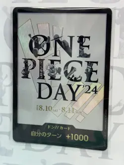 One Piece Luffy Day 24 Japanese Promo Set - Image 5