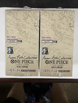 One Piece Anime 25th Collection EBC-02 CN Ver Sealed Booster Box Lot (2) - Image 2