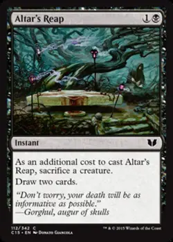 1x Altar's Reap MTG Commander 2015 NM Magic Regular - Image 1