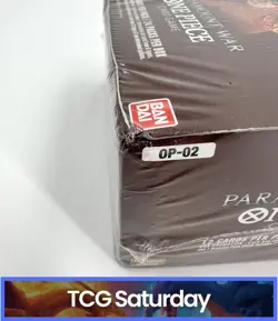 ONE PIECE OP02 PARAMOUNT WAR ENGLISH BOOSTER BOX SEALED - Image 5