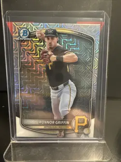 2025 Bowman Draft Chrome Konnor Griffin #BDC-102 Mega Box Mojo Refractor - Image 1