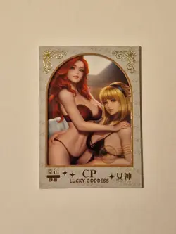 Goddess Story Lucky Goddess Card CP-01 Mary Jane And Gwen Spider Man Waifu Card - Image 1
