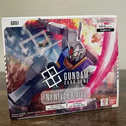 GUNDAM CARD GAME Newtype Rising Booster Box Display GD01 BANDAI English SEALED - Image 1