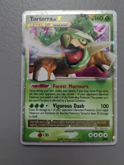 Pokemon Torterra LV.X DP09 Diamond & Pearl Promo Holo Level Up 160 HP Card - Image 1