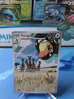 Farigiraf - 228/193 - Pokemon Paldea Evolved Illustration Rare Card NM - Image 1