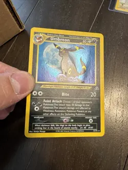Pokemon TCG Umbreon Neo Discovery Holo Rare Card 13/75 - Image 3