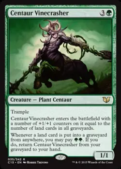 1x Centaur Vinecrasher MTG Commander 2015 NM Magic Regular - Image 1