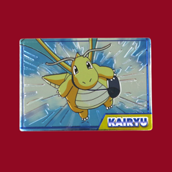 DRAGONITE (KAIRTU)--JAPANESE MEIJI EMBOSSED PROMO FOIL POKEMON CARD - Image 1