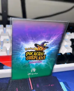 Pikachu Cosplay "Blade" Card - Limited Dan Art Promo - Holo Custom Pokemon Art - Image 2