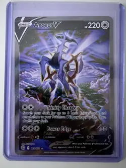 Arceus V 166/172 Brilliant Stars Pokemon TCG Foil Basic Card English - Image 1
