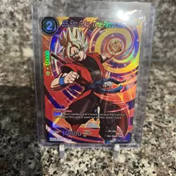 Dragon Ball Super Trading Card Game SS Son Goku, Time Patrol Elite Foil Common - Image 1