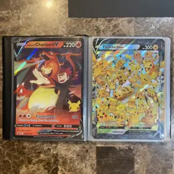 Pokemon TCG Jumbo Oversized Cards Lot Of 33 - Charizard, Victini, Pikachu! - Image 3