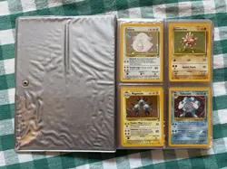 Vintage Pokemon Card WOTC Base Set 2 Collection - 80 Cards in Rare Lugia Binder - Image 1