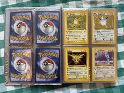 Vintage Pokemon Card WOTC Base Set 2 Collection - 80 Cards in Rare Lugia Binder - Image 3