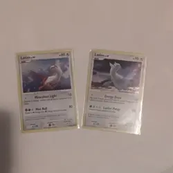 Latias & Latios Pokemon TCG 2008 Holo Lot of 2 Cards English Basic - Image 1