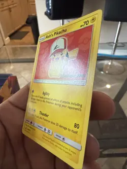 Pokemon Pikachu TCG Ash's SM109 Special Promo Card Mint Condition - Image 3