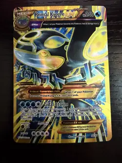 Primal Kyogre EX Shiny Full Art Ultra Rare Card 96/98 XY-Ancient Origins VLP/LP - Image 1