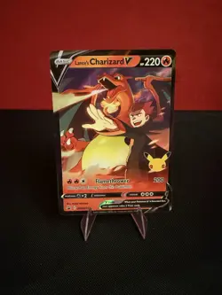 Lance's Charizard V SWSH133 SWSH: Sword & Shield Promo Cards Holo TCG - Image 1