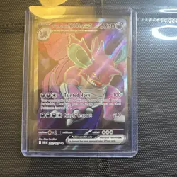 Team Rocket’s Nidoking Ex Mint Condition Pokemon Card 216/182 - Image 4