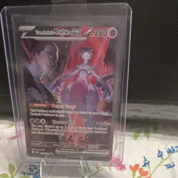 Team Rocket's Mewtwo EX Holo 280 HP Pokemon Card Sv10 Destined Rivals 231/182 - Image 1
