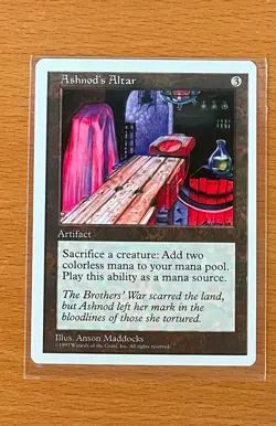 MTG - Magic: The Gathering - 5th Edition - Ashnod's Altar - NM - Image 1