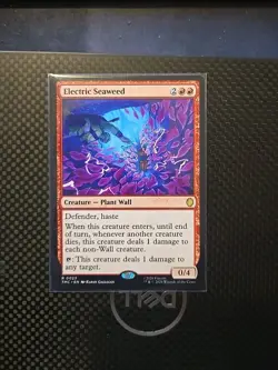 Electric Seaweed - Commander: Teenage Mutant Ninja Turtles (0023) Rare NM - Image 1