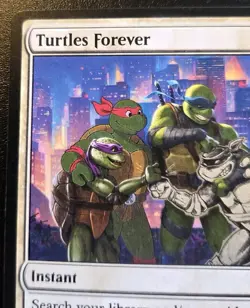 Turtles Forever 0027 Rare Teenage Mutant Ninja Turtles Magic: The Gathering - Image 2