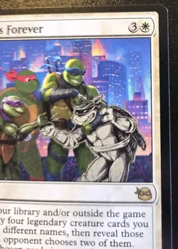Turtles Forever 0027 Rare Teenage Mutant Ninja Turtles Magic: The Gathering - Image 3