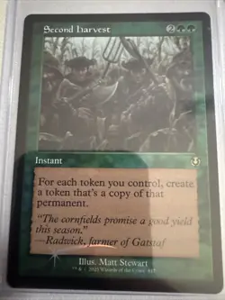 Second Harvest Retro Frame (NM Foil) INR-0417 Rare MTG - Image 3