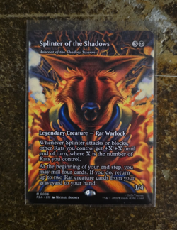 MTG TMNT Mythic Borderless Foil Lot 20 Splinter Shadows Leonardo Gold Stamped - Image 2