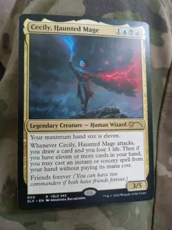 1x Cecily, Haunted Mage (003) SLX Cards LP MTG Magic the Gathering x1 NICE - Image 1