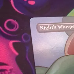 Magic: The Gathering Night's Whisper Secret Lair Drop Rare Sorcery 2025 Tyler W… - Image 4