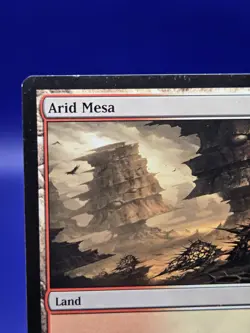 MTG Arid Mesa - Zendikar Regular Lightly Played - Image 4