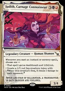 Judith, Carnage Connoisseur - Foil Showcase MKM NM MTG - Image 1