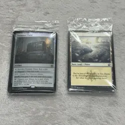 MTG Forgotten Realms Sealed Lands Lot + Treasure chest Promo New - Image 1