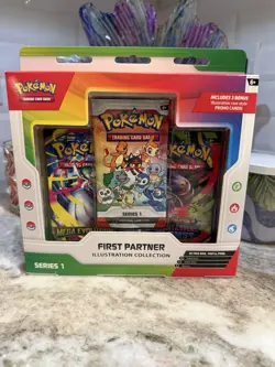 NEW! 2026 Pokemon TCG First Partner Illustration Collection Series 1 - Image 1