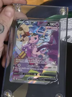 Pokemon TCG Mew v 251 Fusion Strike Alternate Art Near Mint Condition - Image 1