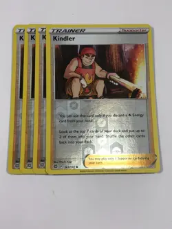 Pokemon Card Brilliant Stars 4x Playset Reverse Holo Kindler 143/172 - Image 1