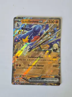 Cynthia's Garchomp ex 104/182 Double Rare Destined Rivals Pokemon Holo Near Mint - Image 1