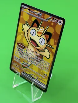 Pokemon Meowth ex Mega Evolution Perfect Order Ultra Rare Full Art 107/088 NM!!! - Image 3