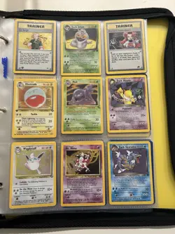 234 VINTAGE Pokemon TCG Binder Lot 1st Edition 1st/2nd Gen only - Image 1