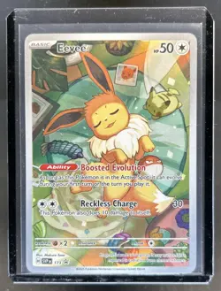 2023-25 Pokemon SV Black Star Promos Eevee #173 - Image 1
