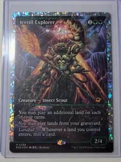 Icetill Explorer -Fracture Foil- Edge of Eternities EOE 388 mtg NM/M - Image 1