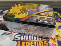 Shining Legends Collectors Chest Sealed Pokemon TCG Tin - Image 2