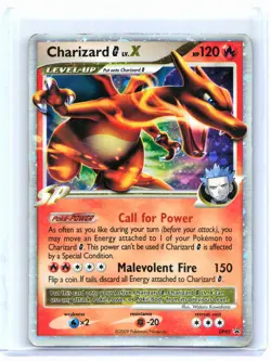 2009 Pokemon—Charizard G LV.X #DP45 Diamond and Pearl Promos—BSP [Damaged] - Image 1
