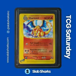 2002 POKEMON EXPEDITION SET #39/165 CHARIZARD NON HOLO RARE - Image 1