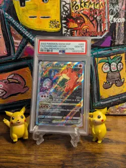 Pokemon 🔥 Charizard VSTAR SWSH262 Promo Holo Ft. Mewtwo 🧬 PSA 10 Gem Mint ✨ - Image 1