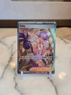 Pokemon TCG Tulip 259/182 SV04: Paradox Rift Holo Full Art SIR NM - Image 1