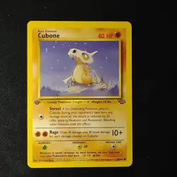 Pokemon TCG Cubone Jungle 50/64 1st Edition NM - Image 1